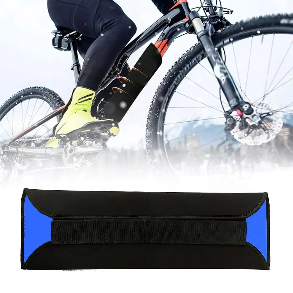 DOMEN E-Bike Lithium-Batterieabdeckung E-Bike-Batterierahmen Anti-Kälte- und staubdichte Schutzhülle Schutz Fahrradzubehör – Detail 2
