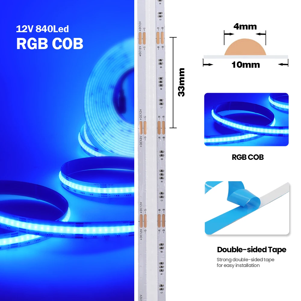 LED Strip Light Clips Holder Strong Fixing Clip for 12mm to 24mm LED Strip  Width - UK LED Lights