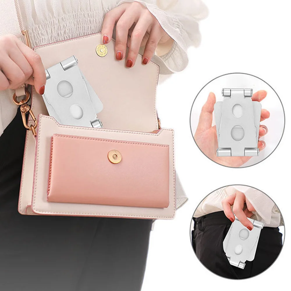 Pro, Suporte de Mesa Dobrável, Suporte com Saco, Samsung, Xiaomi, Huawei