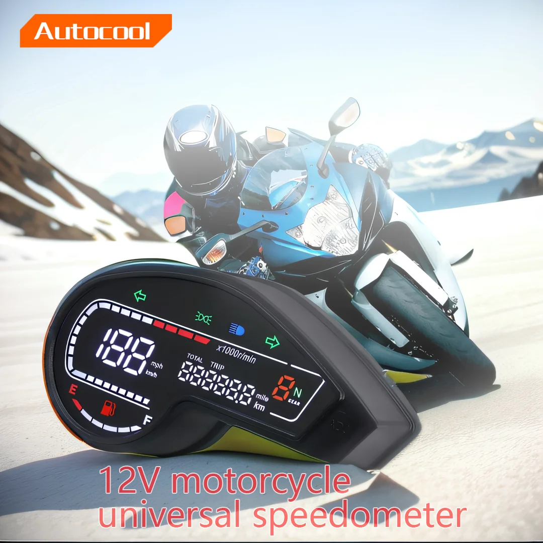 

Motorcycle Parts High Quality Meter Digital Speedometer Meter Assy Motorcycle Accessories Use for HONDA GY200