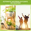 Potted Plant Drip Irrigation Kit,DIY Solar Irrigation,Garden Balcony Greenhouse Drip Irrigation System,Automatic Watering System 5