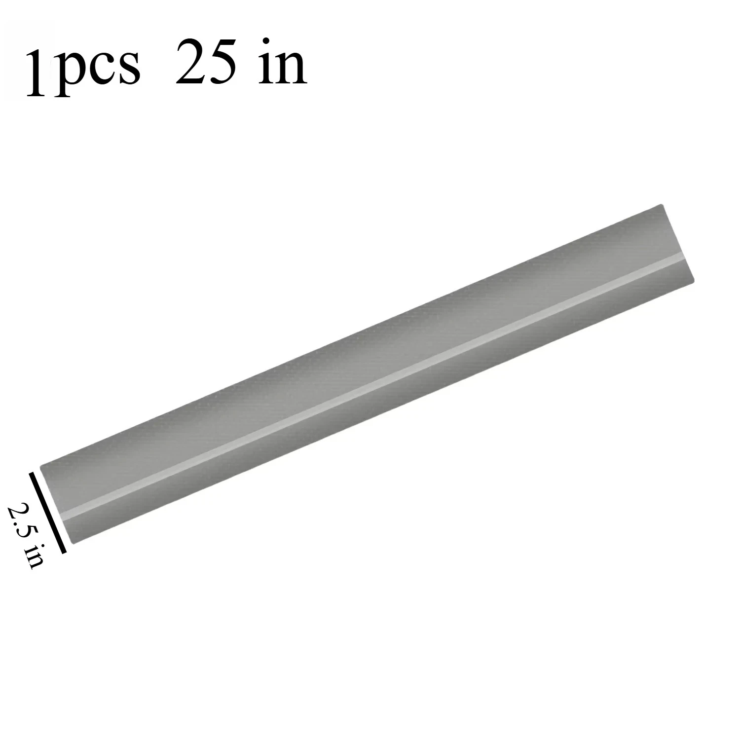 Silver Stainless Steel Adjustable Stove Gap Covers - Set of 4, Easy-to-Clean Kitchen Counter Fillers