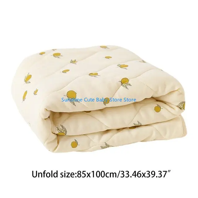 C5AF Baby Blanket Warm Swaddling Wrap Winter Autumn Printed Quilt Nap Blanket Bedding 6