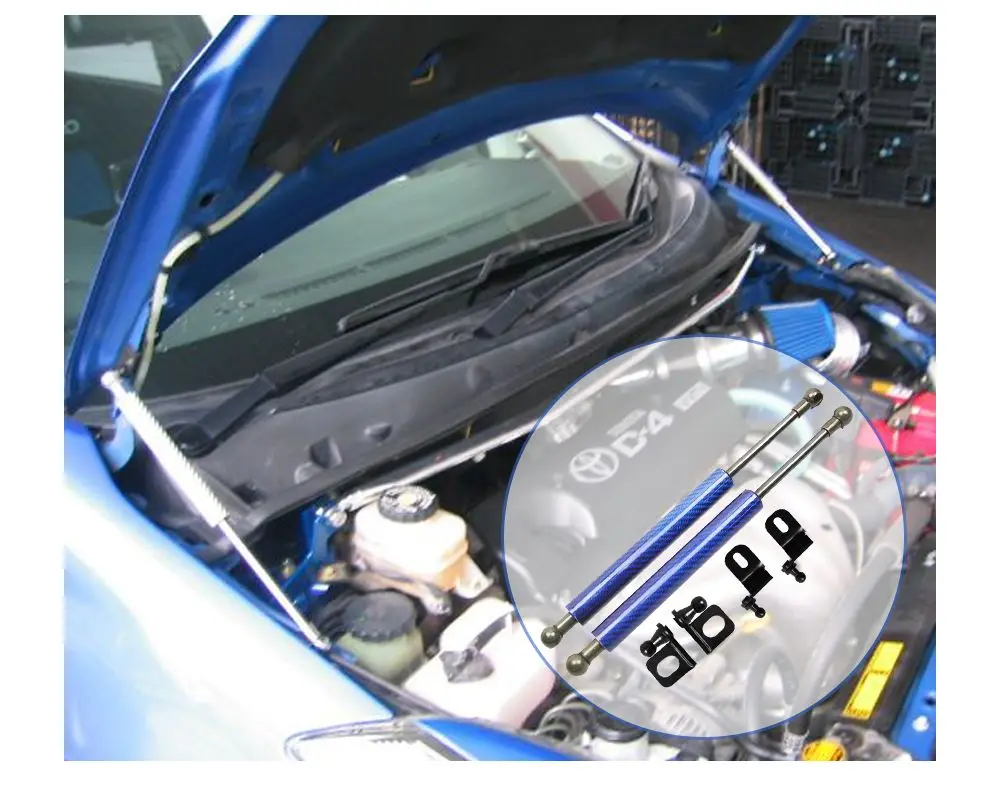 

Амортизаторы для Toyota Wish AE10 2003-2009, амортизаторы для передней капота автомобиля, модификация газовых расков, пружины амортизатора из углеродного волокна