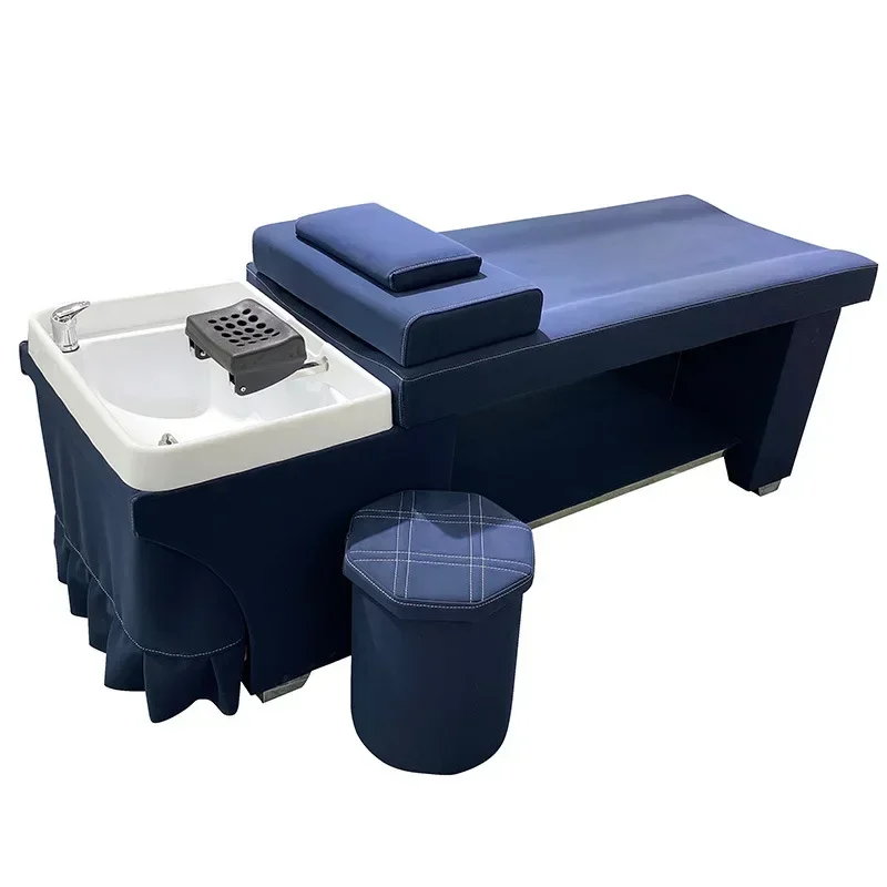 

Head Spa Hair Washing Bed Luxury Lounge Water Circulation Shampoo Chair Salon Therapy Behandelstoel Salon Furniture