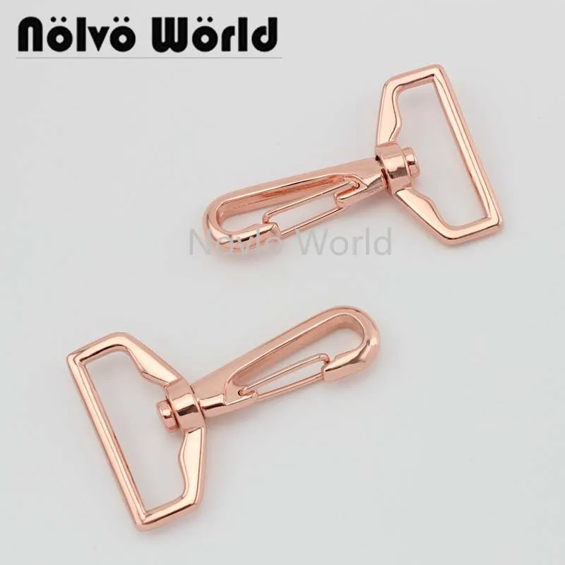 

Мир Nolvo 5-20-100 шт 3 цвета 58*39 мм 1-1/2 "металлические сумки из розового золота Пряжка Карабин Застежка карабин