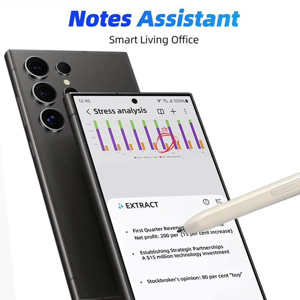 Slim S Pen Fold Edition with Extra Tips - Compatible with Samsung Galaxy Z
