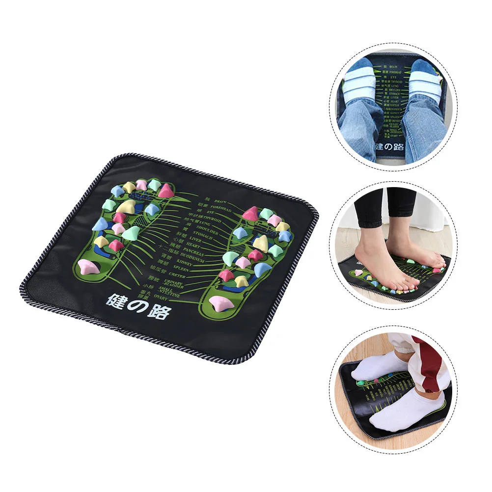 1pc Foot Foot Spa Reflexology Walk Stone Muscle Pad Acupressure Foot
