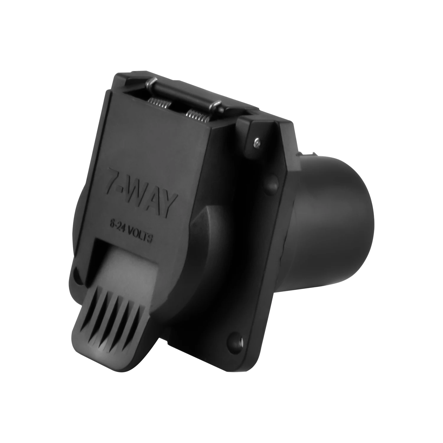 7 Pin Trailer Socket Adapter 6-24V 7-way For Trailer Tractor trailer plug adapter trailer socket trailer plug socket trailer plug towing adapter towing adaptor