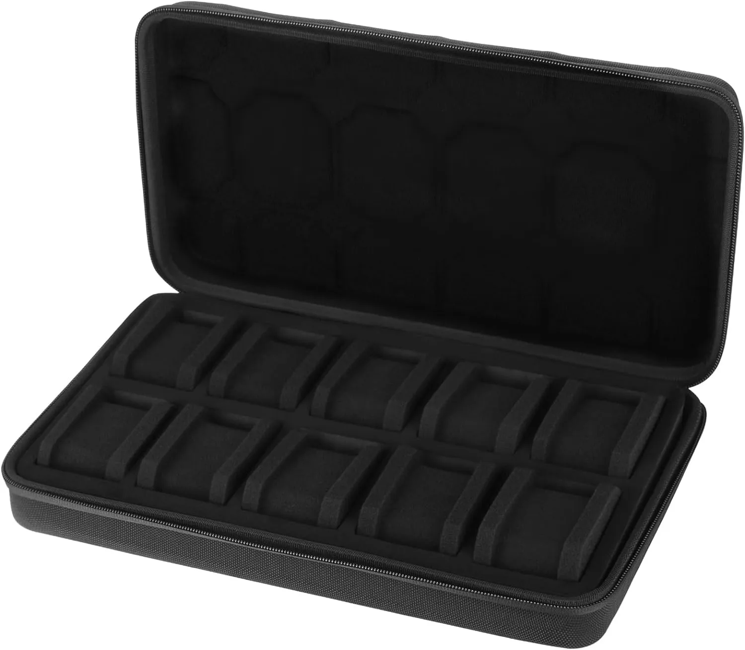 Watch Storage Box 10 Slots Watch Zipper Travel Case Portable Organizer Display Holder for Wristwatches and Smart Watches watch storage box watch storage bag watch storage pouch