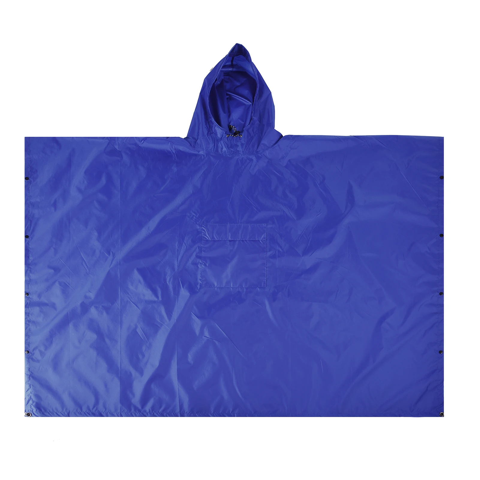 Description Picture 6 of itemTomshoo 3in1 Hooded Rain Poncho w Pocket Lightweight Waterproof Adult Raincoat Jacket Sun Shelter for Camping Hiking Traveling