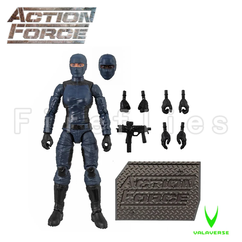 6inches VALAVERSE Action Figure Action Force Wave 3.1 Anime
