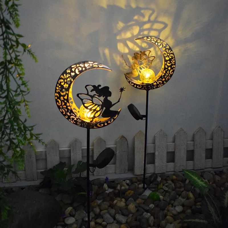 

Led Solar Lawn Light Sun Moon Waterproof Retro Solar Lamp Garden Decor for Courtyard Landscape Outdoor Yard Christmas Decoration