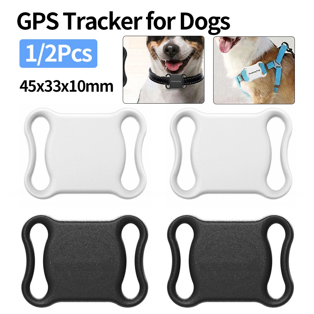 Animal Tracking Collar 1/2Pcs GPS Tracker for Dogs Pet GPS Location Tracker Waterproof Pet with LED Light Up APP Track for Cats Suppliies