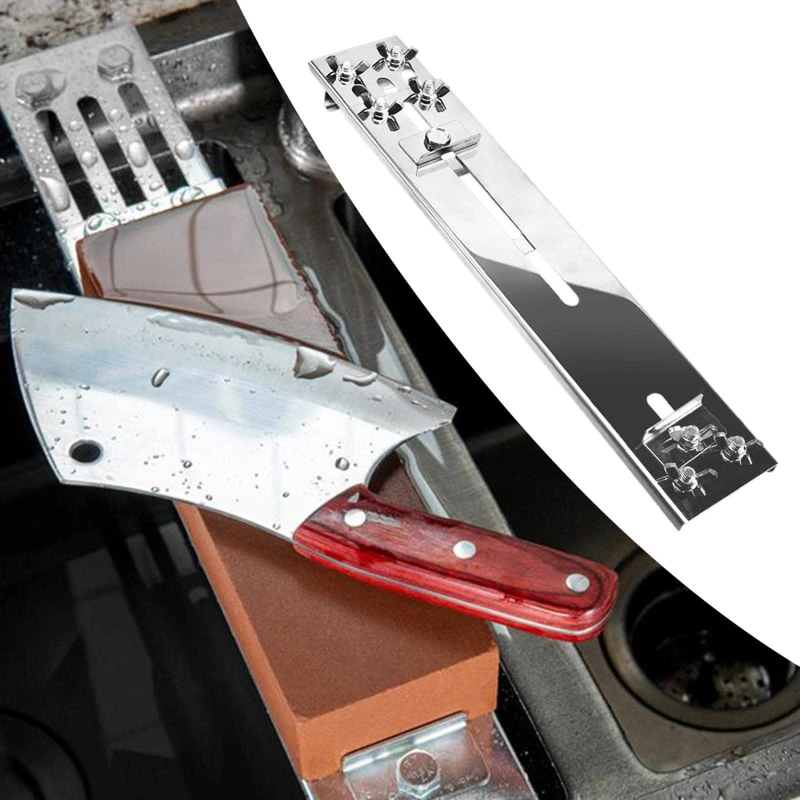 Knife Sharpening Stone Adjustable Over Sink Sharpening Stone Base Holder Retractable Non-slip Whetstone Grinding For Knife Sink Bridge Fits Kitchen