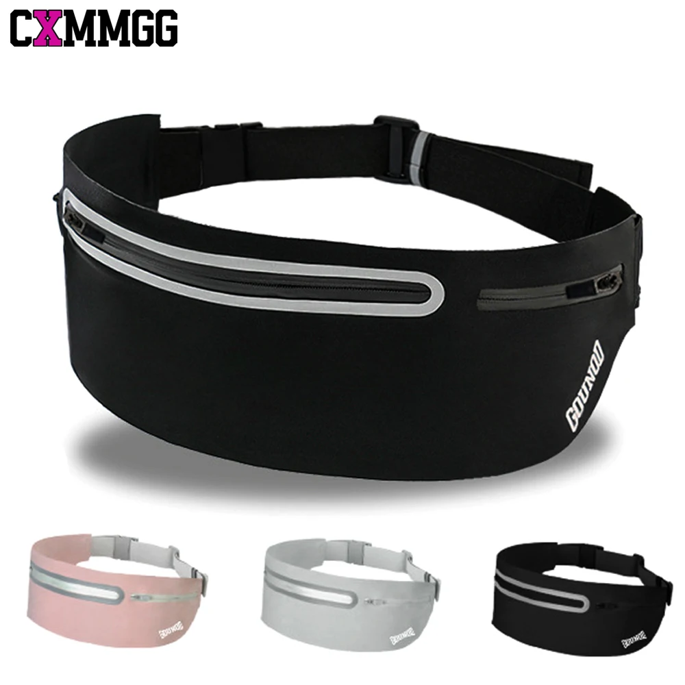 1PCS Slim Running Belt Fanny Pack-Phone Holder Waist Bag for Men Women-Lightweight & Bounce-Free for Workouts,Jogging,Travel