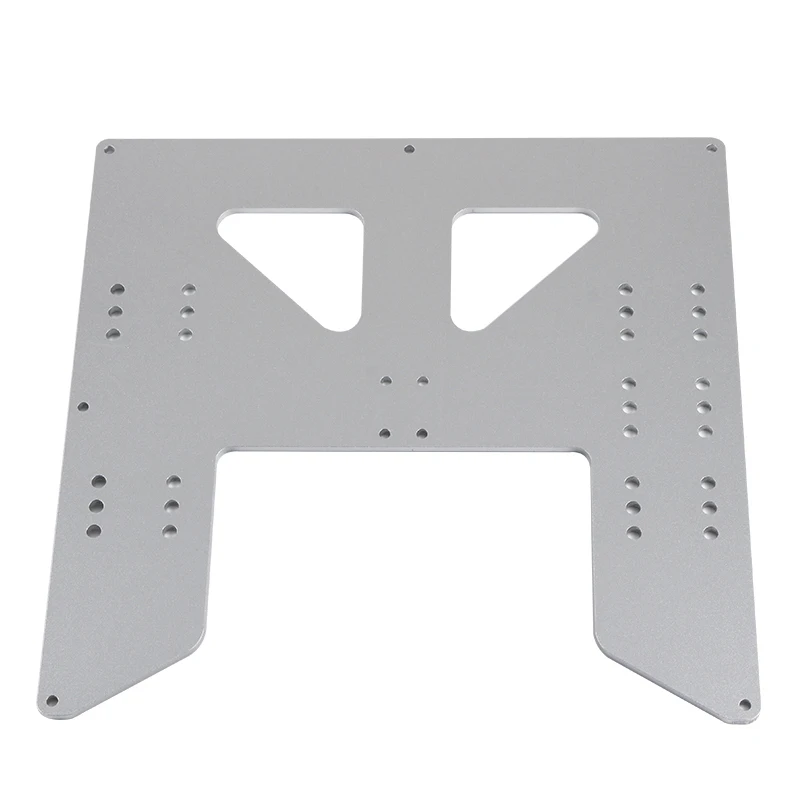 3D Printing Parts  A8 A6 3D Printer Black Aluminum Composit Heated Bed Support Plate 4mm Z-Carriage Upgrade Plate for Prusa I3 3d tarantula aluminum y carriage heated support plate silver anodized for he3d tarantula 3d printer parts