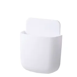 Wall Mounted Multipurpose Storage Box and Organizer Holder (White)