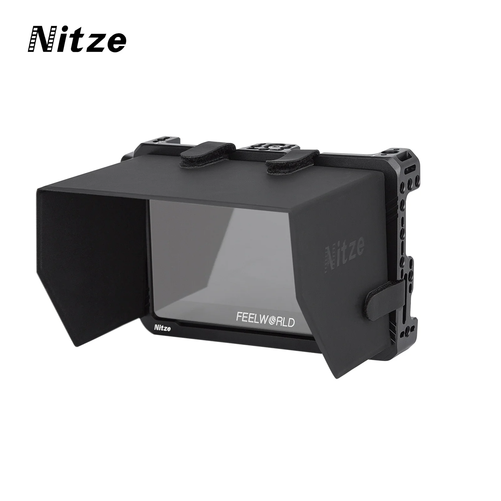 

Nitze Monitor Cage JT-F05B Kit for Feelworld F6 PLUSX F6 PLUS F5 PRO F5 PROX