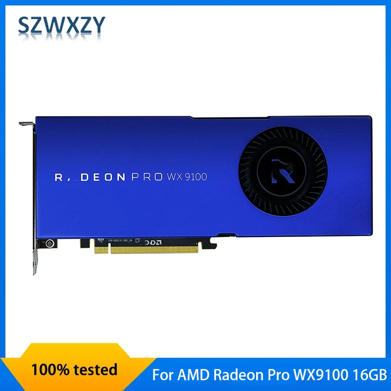 Graphics Card Radeon Pro Wx 9100 16gb For AMD Radeon Pro WX9100