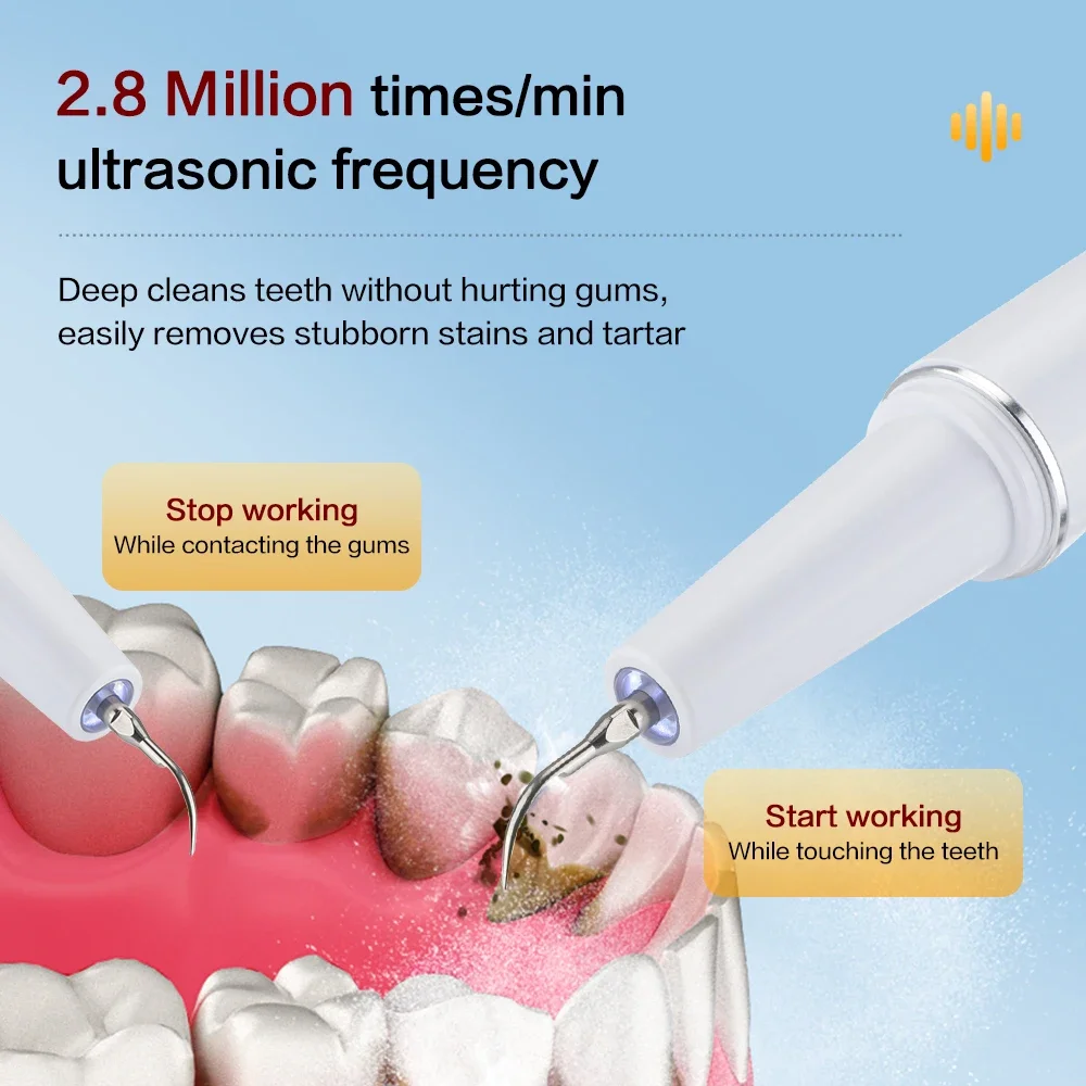 Xiaomi Youpin Dental Scaler Ultrasound Electric Tooth Cleaning Oral Care Plaque Removes Tartar Dental Scraper Instrument For dental cleaner,dental scaler