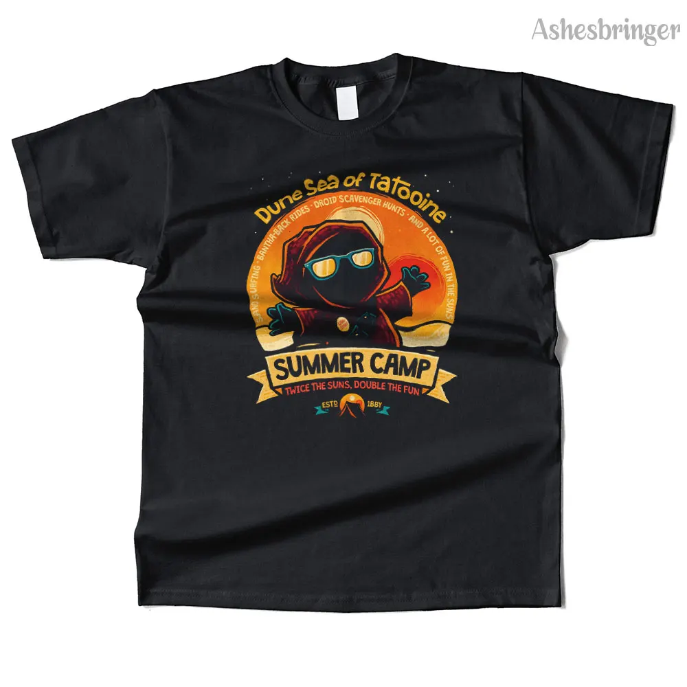 Mens Cotton Dune Sea Summer Camp Graphic High Quality T Shirt Street Casual Style Tee for Men and Women 1