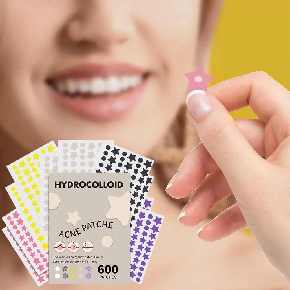 Counts Cute Colorful Butterfly Pimple Patches Acne Treatment Stickers Invisible Acne Cover Face Spot Pimple Patch Skin Care