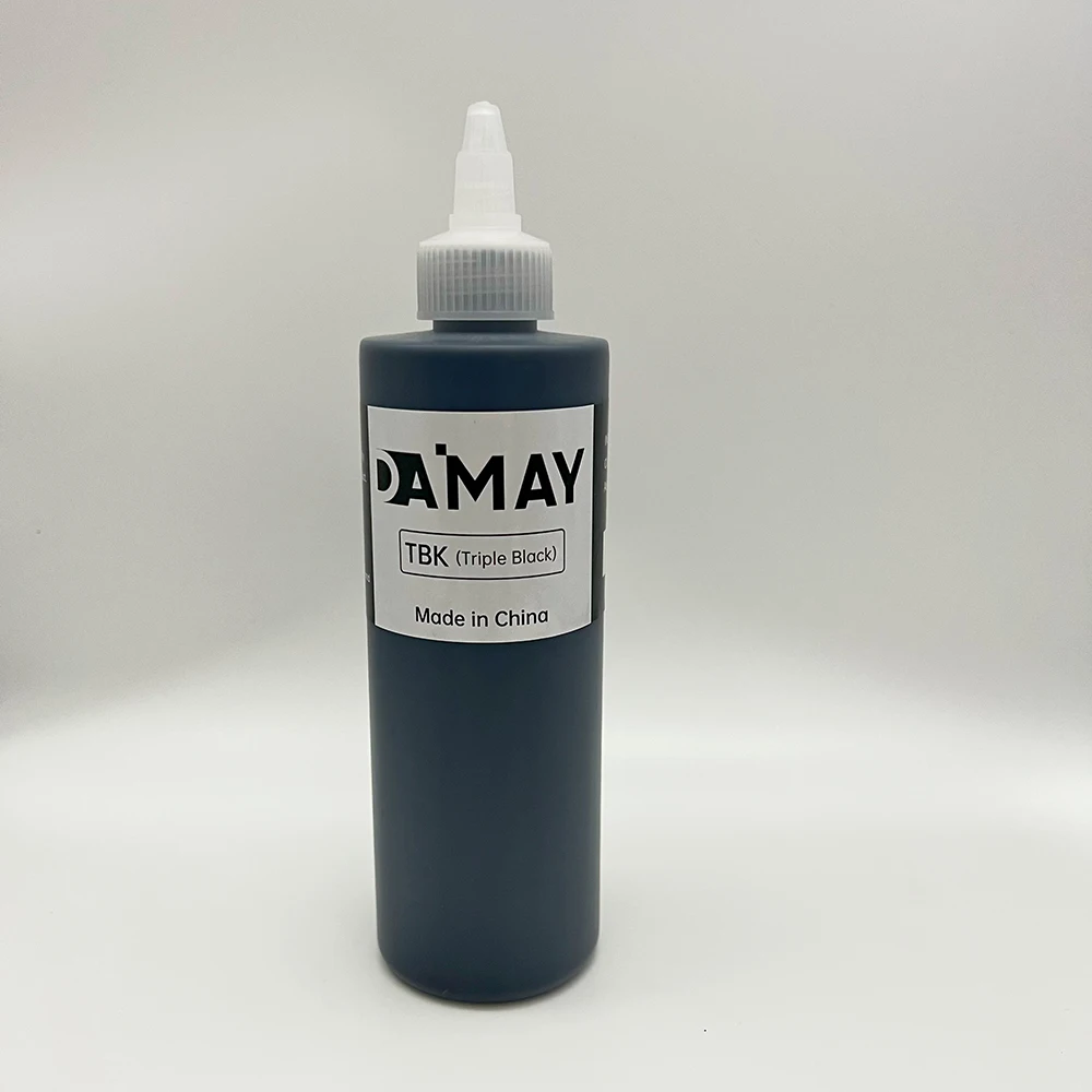 8OZ Black Tattoo Ink Pigment Professional DIY 240ml Tattoo Pigment Permanent Body Art Practice Supplies Ink