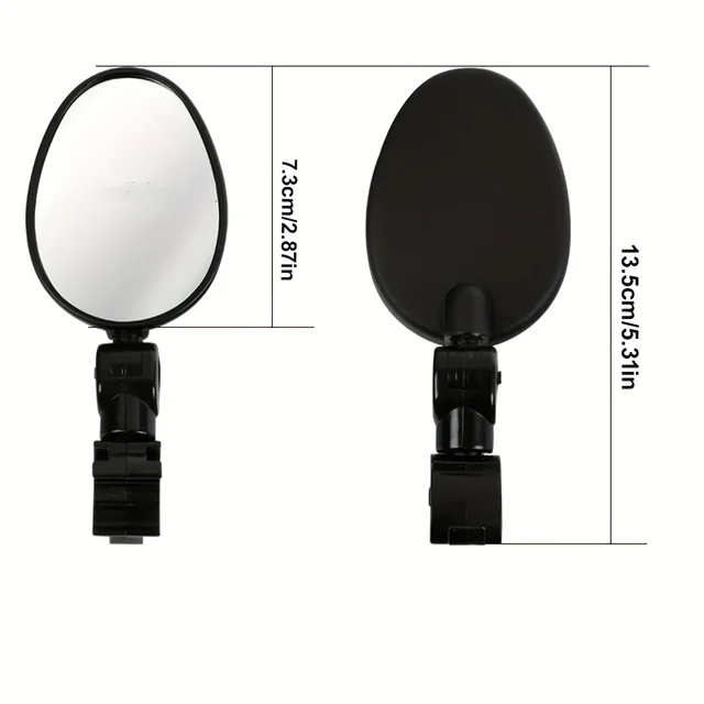 360° Adjustable Bike Handlebar Mirror – Rotatable Rearview 5