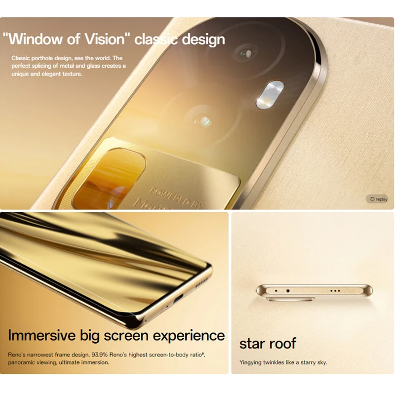 Wonsoso Cristal Clear Compatible con OPPO Reno 10 5G/Reno 10 Pro