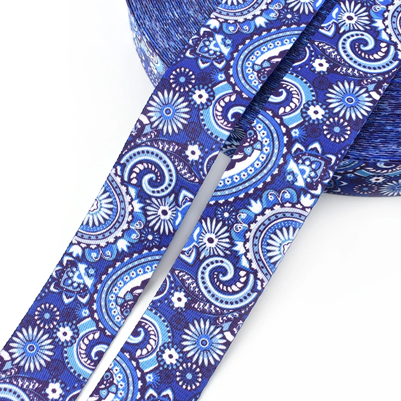 Meetee 5Meters 38mm Fashion Print Ethnic Jacquard Webbing Bags Strap Belt Ribbon DIY Textile Clothing Decor Sew Accessory 