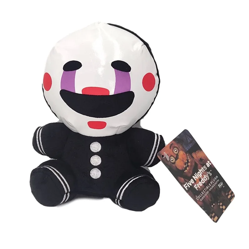 thumbnail image 1 of Juguetes de peluche FNAF de 18 cm, animales de Freddy Kawaii, Foxy, Bonnie, Bear Ribbit, juguetes de peluche en stock, regalo de cumpleaños de peluche para niños, 1 of 5