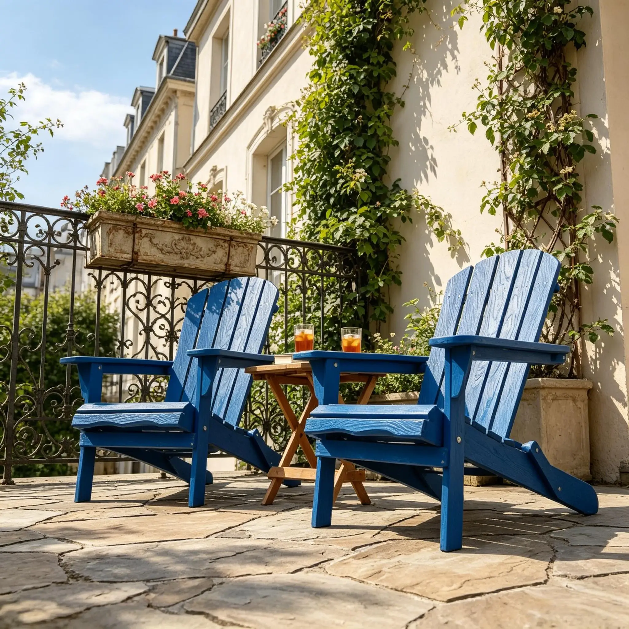 Wooden Folding Adirondack Chair 2