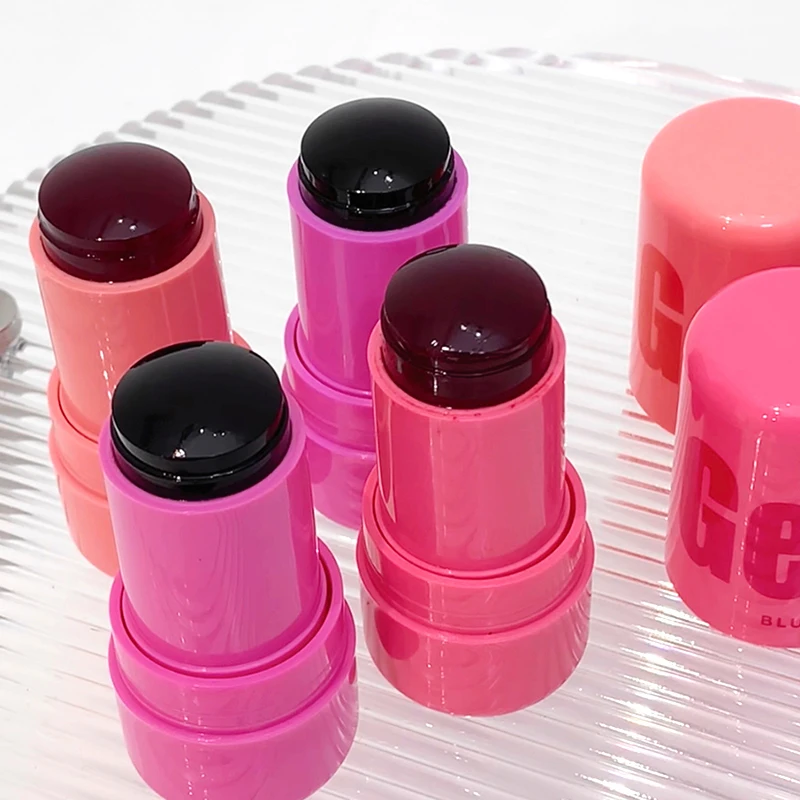 Lip and cheek blush stick color change brightening natural saturation student girl blush stick