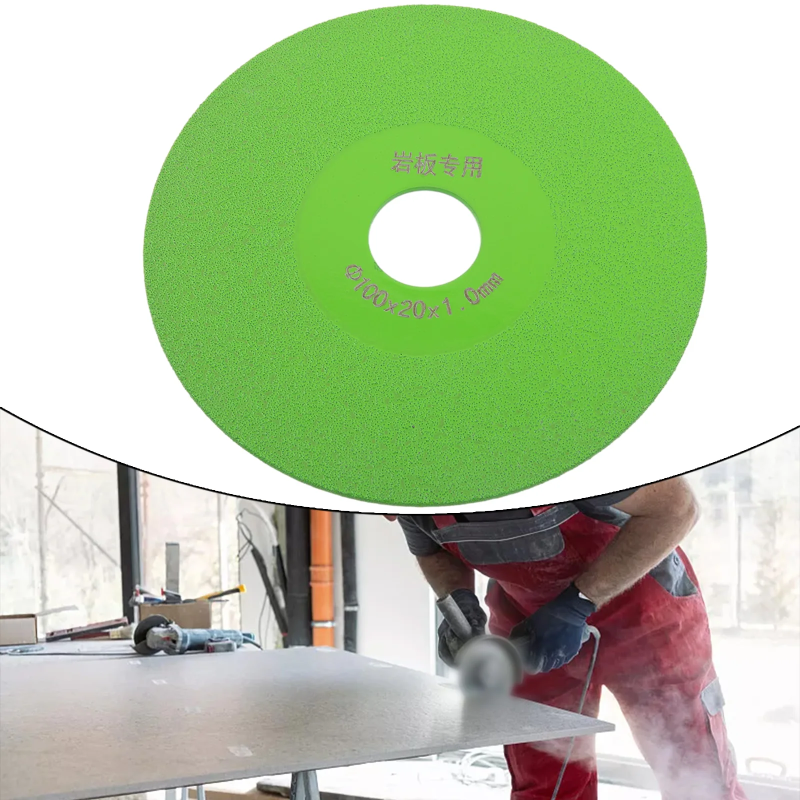 

1 шт. режущие диски 100*20*1 мм, режущий шлифовальный круг для керамической фаски, запчасти для электроинструмента