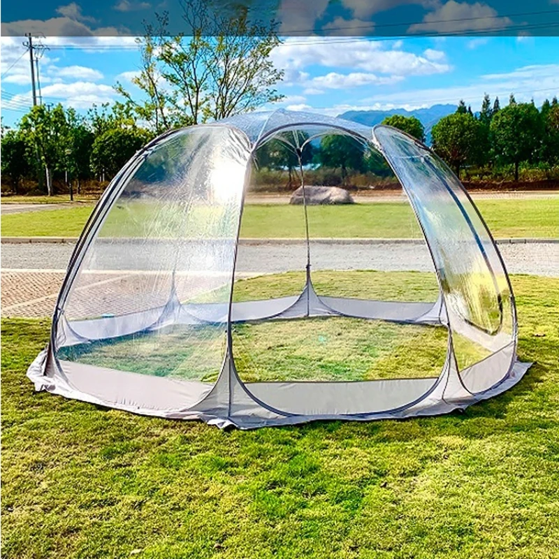 Tenda Automatica Per Esterni Trasparente Starry Bubble House Camping Pop Up Sun Room Online Celebrity Courtyard Yurta Waterproof Room
