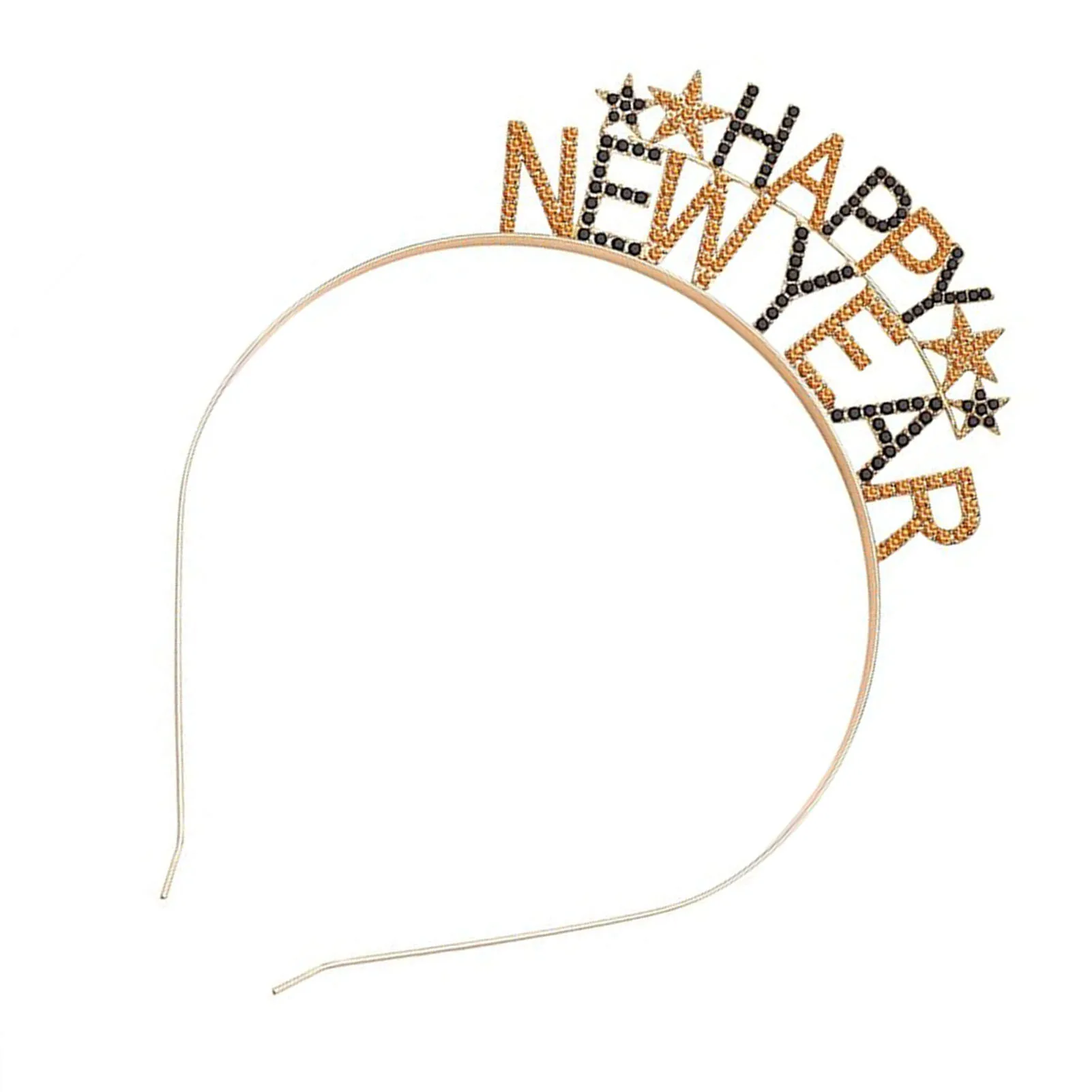 New Year's Eve Star Hairbands Christmas Crystal Rhinestone Hairbands for Party Supplies Hair Accessory Gifts