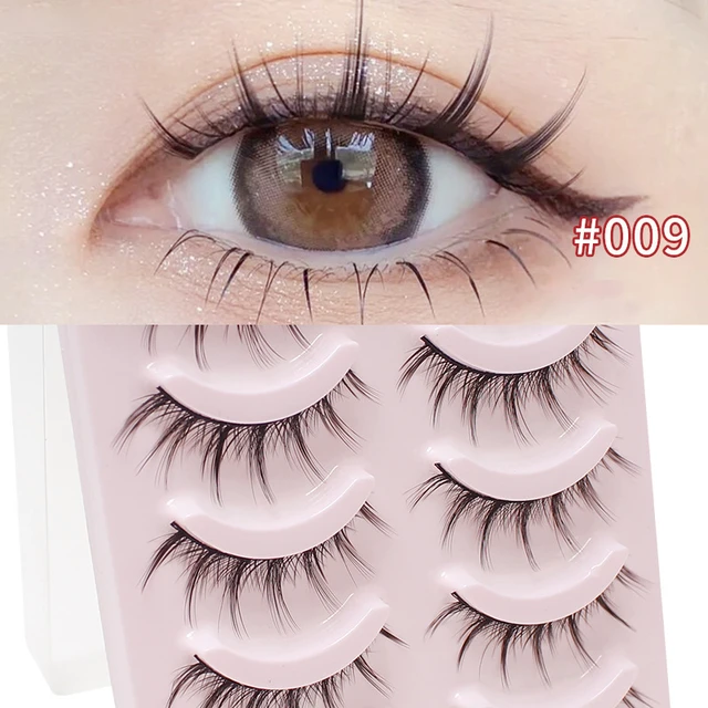 5 Pairs False Mink Eyelashes Natural Wispy Long Fake Lashes Anime Cosplay  Thick Lash For Eyelash Extension Makeup Tools - False Eyelashes - AliExpress