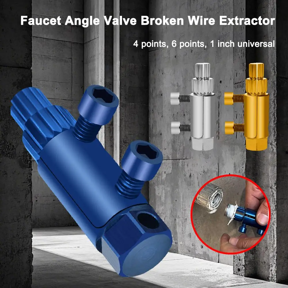 Damaged Screw Extractor Set For Bolt Removal Broken Pipe Repair Easy Out Tool Kit For Stripped Screws Wire Breaking Remover