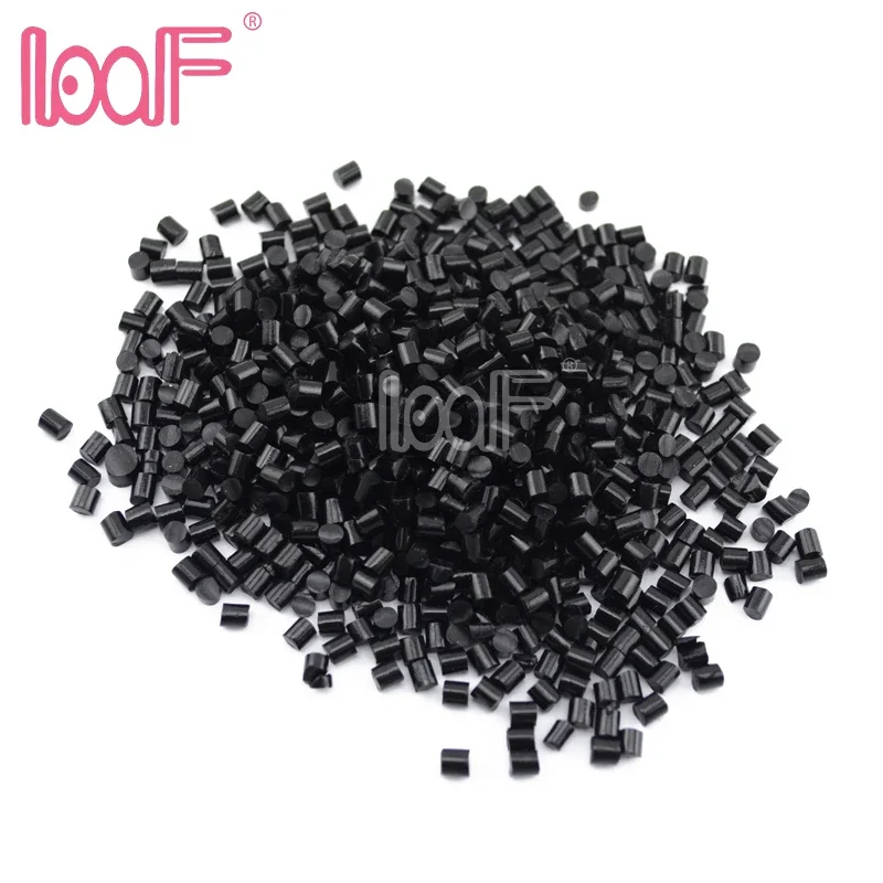 LOOF 100 gram Hotmelt Italian Keratin Glue For Hair Extensions Hot Melt Glue Granule Beads High Viscosity 2 Colors Available