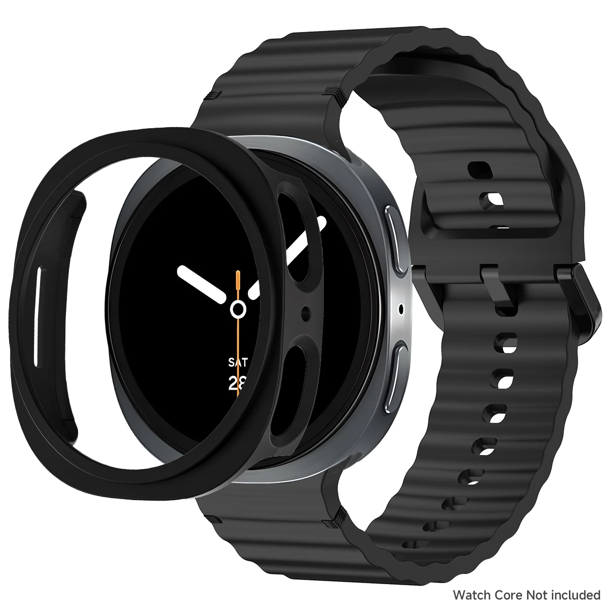 Silicone Strap Case with Integrated PC Protective Cover