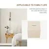 3Pcs Painted Saving Bank Wood Money Box Diy Wooden Saving Bank Kids Coin Storage Jar Multi Function Piggy Bank Home Decor 3