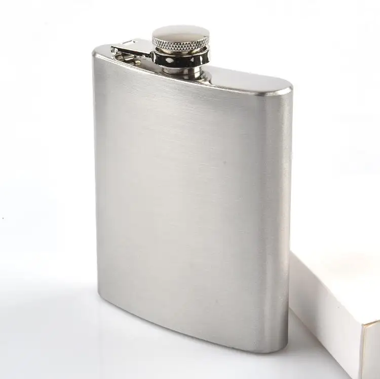 

Фляжка для спирта в классическом стиле, 8 унций, нержавеющая сталь 304, квадратные фляжки для винных бутылок SN4492