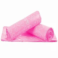50/100PCS Pink Heart Poly Mailing Express Bag Strong Adhesive Envelope Mailer Pouches Plastic Gift Box Clothing Dress Gloves Bag 2
