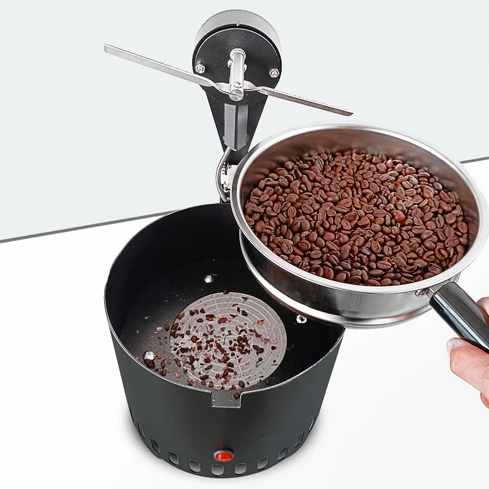 220V/ 110V 600g Rotating Coffee Bean Cooling Plate Cooler Double Layer Large Suction Home Roasted Bean Cooling Machine