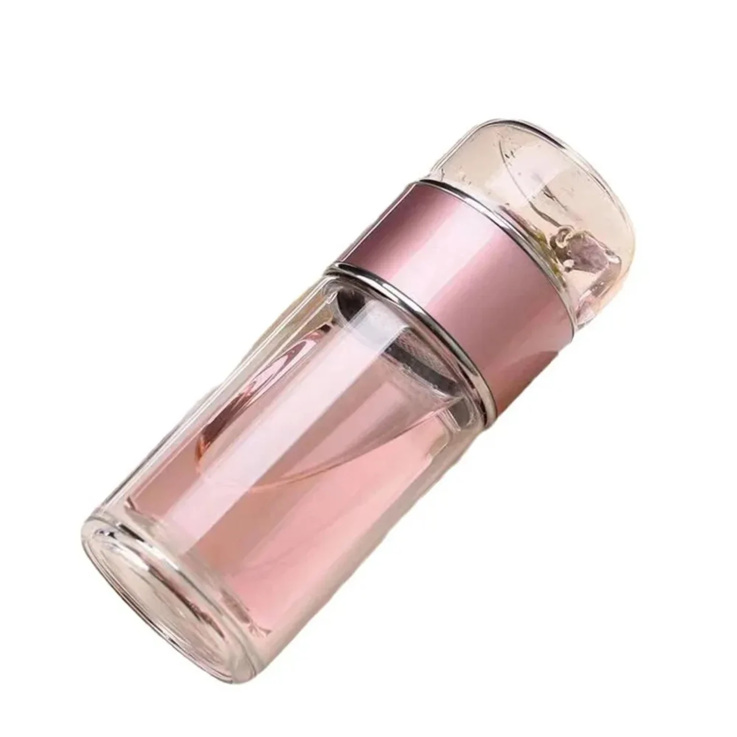 350ML/500ML Tea Water Separation Cup Double Wall Tea Infuser Bottle Heat Resistant Water Cup Filter Bottle Office Drinkware
