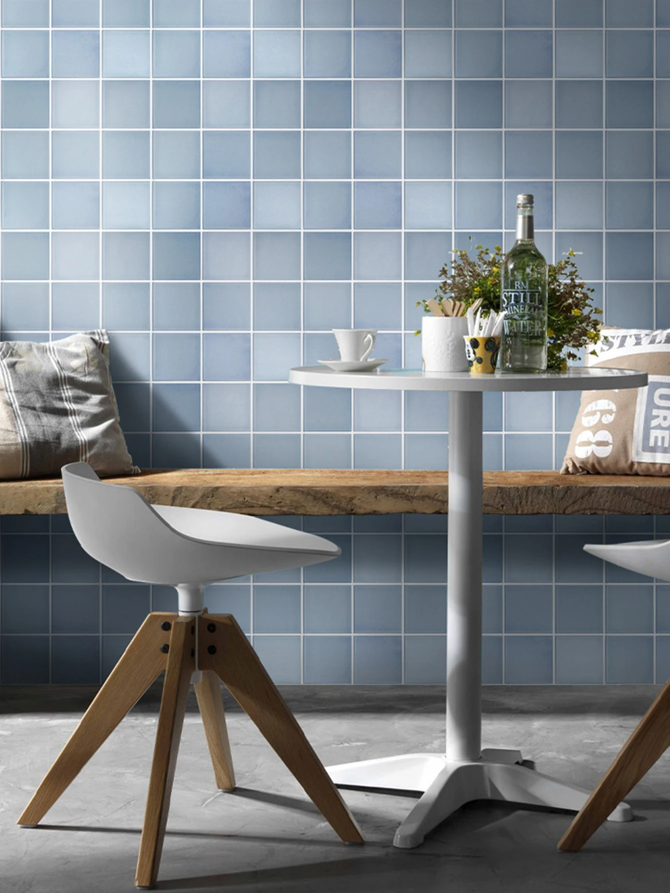 Description Picture 3 of item10Pcs 3D Peel and Stick Kitchen Tiles, 3D Tile Stickers, Matt, Waterproof & Mold-Resistant, Bathroom Wall Decor, 30 x 30cm