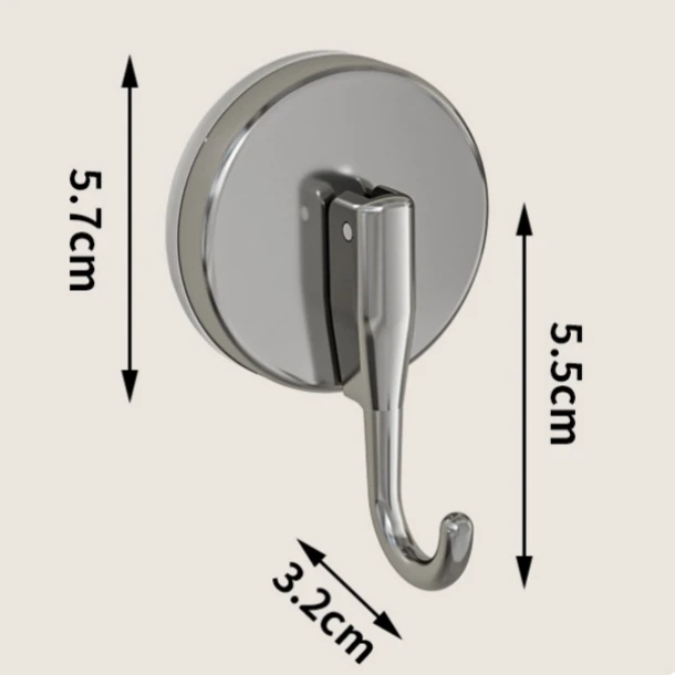 Suction Cup Hook Non-marking Punch-free Strong Load-bearing Adhesive Hook Bathroom Toilet Towel Robe
