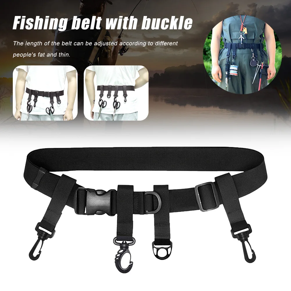 Fishing Wader Belt Adjustable Wading Belts Surf Casting Kayak Fishing Waist  Hanging Straps with D-ring Hook Fishing Accessories - AliExpress