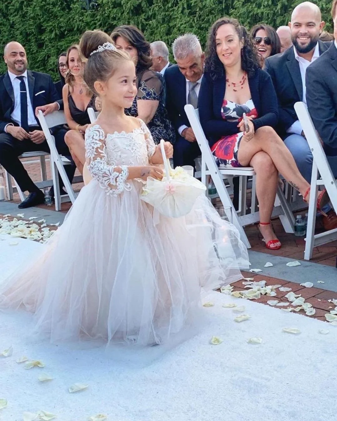 Robe De Mariage Fille En Mousseline – Parfaite Pour Demoiselle D’honneur Ou Communion - 7